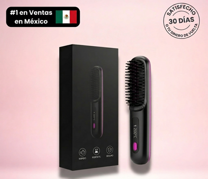 Velvisse™ SilkBrush - Cepillo Alisador de Cabello Portátil