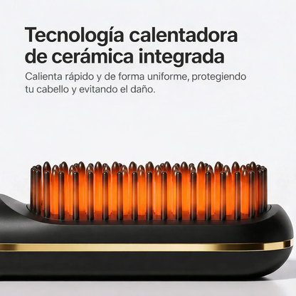 Velvisse™ SilkBrush - Cepillo Alisador de Cabello Portátil